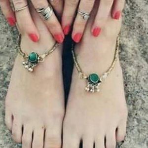 Anklets For Women, Pair Anklets, Traditional Antique Handmade Vintage Style